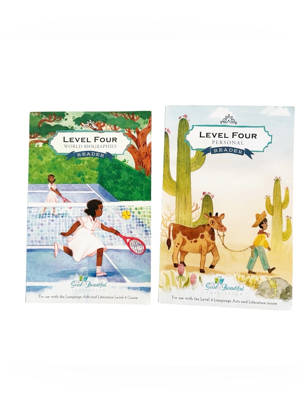 TGTB Level 4 Language Arts Readers (Set of 2) Homeschool Curriculum